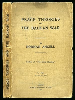 Bild des Verkufers fr Peace Theories and The Balkan War zum Verkauf von Little Stour Books PBFA Member