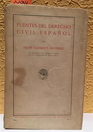 FUENTES DEL DERECHO CIVIL ESPAÑOL.