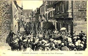 Bild des Verkufers fr Carte Postale Ancienne - CARHAIX. - Fte de La Tour d'Auvergne. - 319. zum Verkauf von JOIE DE LIRE