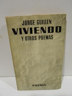 Imagen del vendedor de Viviendo y otros poemas. a la venta por Llibreria Antiquria Casals