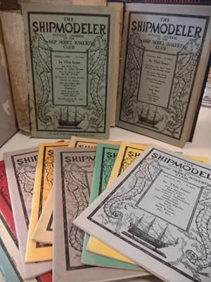 The Ship Modeler. Volumes 1, 2, 4 and Number 1 of Volume 5. 30 issues .