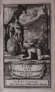 Seller image for La vie et les actions memorables de Sr. Michel de Ruyter. for sale by Gert Jan Bestebreurtje Rare Books (ILAB)