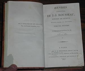 Image du vendeur pour Oeuvres compltes - Tomes XVIII, XIX, XX, XXI, XXII - Correspondance mis en vente par Ad hoc Art