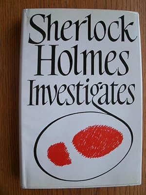 Image du vendeur pour Sherlock Holmes Investigates mis en vente par Scene of the Crime, ABAC, IOBA