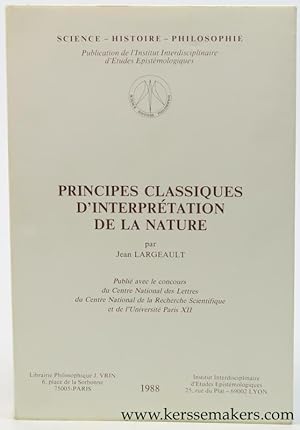 Seller image for Principes classiques d'interprtation de la nature. for sale by Emile Kerssemakers ILAB