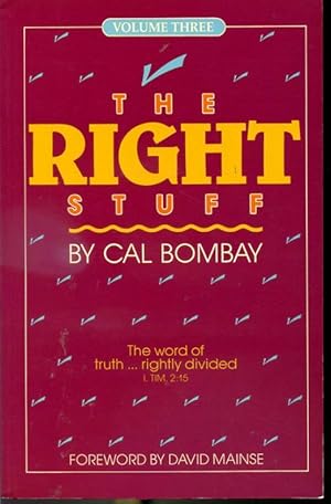 Seller image for The Right Stuff - Volume Three for sale by Librairie Le Nord