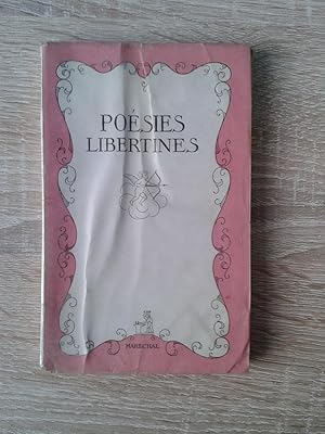 Image du vendeur pour Posies libertines mis en vente par Librairie des Possibles