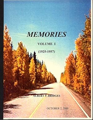Memories Volume I (1925-1957)