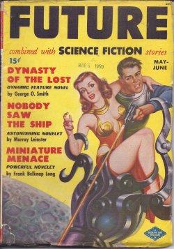 Imagen del vendedor de FUTURE Combined with Science Fiction: May - June 1950 a la venta por Books from the Crypt