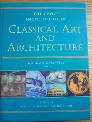 Image du vendeur pour The Grove Encyclopedia of Classical Art and Architecture (2 Volumes) mis en vente par Mullen Books, ABAA