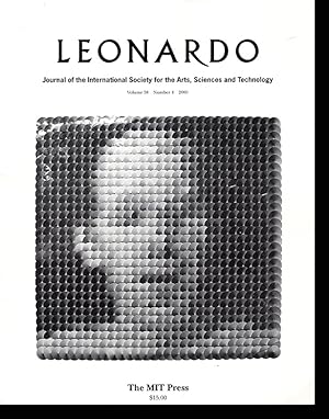 Bild des Verkufers fr Leonardo (Volume 38, No. 4, 2005) zum Verkauf von Diatrope Books