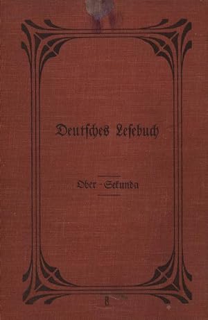 Seller image for Deutsches Lesebuch fr hhere Lehranstalten . for sale by Versandantiquariat Boller