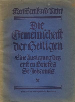 Seller image for Die Gemeinschaft der Heiligen. for sale by Versandantiquariat Boller