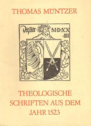 Bild des Verkufers fr Theologische Schriften aus dem Jahr 1523. zum Verkauf von Versandantiquariat Boller