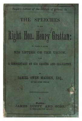 Seller image for The Speeches of the Right Hon. Henry Grattan for sale by Kennys Bookstore