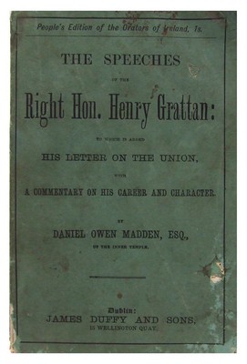 Seller image for The Speeches of the Right Hon. Henry Grattan for sale by Kennys Bookshop and Art Galleries Ltd.