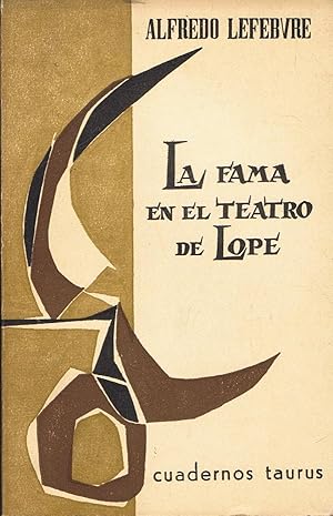 Image du vendeur pour LA FAMA EN EL TEATRO DE LOPE. (Un aspecto de elaboracin dramtica). mis en vente par Librera Torren de Rueda