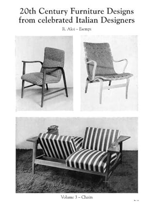 20th Century Furniture Designs from celebrated Italian designers Esempi. c. 1950.