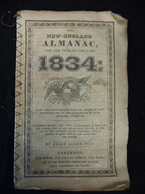 The New England Almanac, For The year of Our Lord 1834