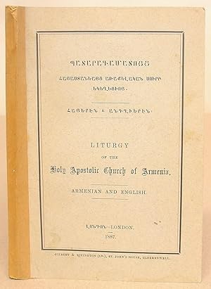 Liturgy Of The Holy Apostolic Church Of Armenia