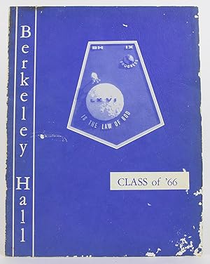 Bild des Verkufers fr Berkeley Hall School, Beverley Hills, California, Class of 1966 Yearbook zum Verkauf von Flamingo Books