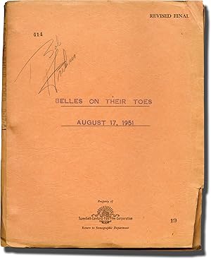 Bild des Verkufers fr Belles on Their Toes (Original screenplay for the 1952 film) zum Verkauf von Royal Books, Inc., ABAA