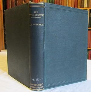The Interregnum (A.D. 1648 - 1660) Studies of the Commonwealth Legislative, Social and Legal