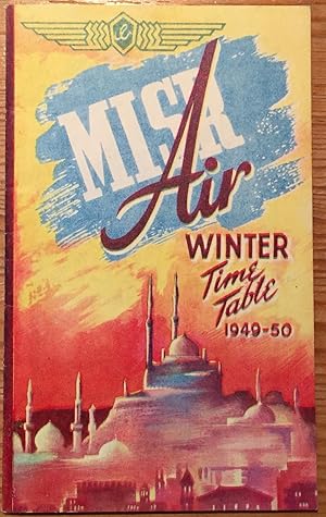 (Prospekt) Misr Air. Winter Time Table 1949 - 50.
