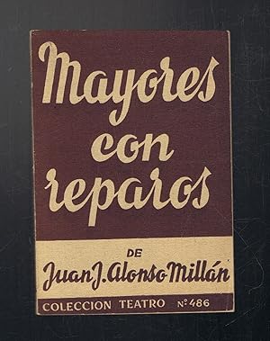 Imagen del vendedor de MAYORES CON REPAROS. Comedia dividida en tres historias a la venta por Librera Torren de Rueda