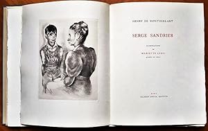 Serge Sandrier. Illustrations de Mariette Lydis gravées sur cuivre.