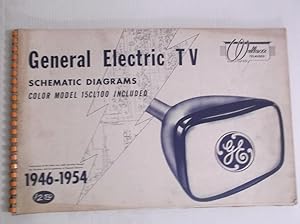 General Electric TV Schematic Diagrams 1946 - 1954 Color Model 15CL100 Included