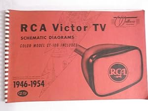 RCA Victor TV Schematic Diagrams 1946 - 1954 Color Model CT-100 Included