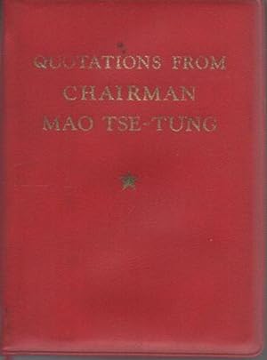 Seller image for Quotations from chairman Mao Tse-tung.: 2. ed. for sale by Studio Bibliografico Adige