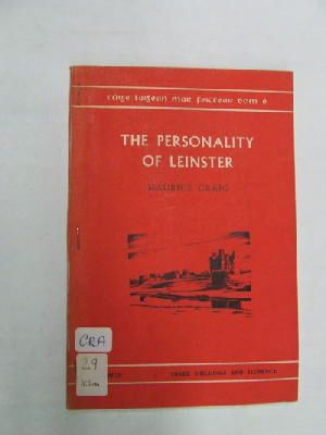 Imagen del vendedor de The Personality of Leinster (Irish Life and Culture VII) a la venta por Kennys Bookstore