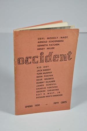 Seller image for (revue) OCCIDENT - Spring 1950. for sale by Librairie L'Autre sommeil