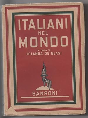 Image du vendeur pour ITALIANI NEL MONDO (1942) mis en vente par Invito alla Lettura