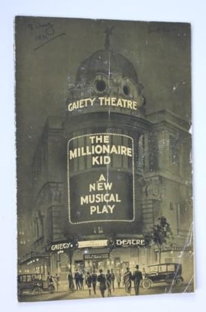 The Millionaire Kid. Gaiety Theatre
