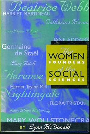 Bild des Verkufers fr Women Founders of the Social Sciences zum Verkauf von Librairie Le Nord