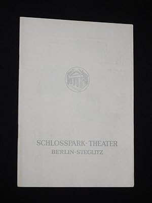 Imagen del vendedor de Programmheft 39 Schlopark-Theater Berlin 1954/ 55. SCHERZ, SATIRE, IRONIE UND TIEFERE BEDEUTUNG von Grabbe. Insz.: Heinrich Koch, Bhnenbild/ Kostme: Caspar Neher, Musik: Herbert Baumann, techn. Ltg.: Gnther Behrens. Mit Werner Schott, Edith Schneider, Herbert Wilk, Fritz Eberth, Walter Bluhm, Edith Hanke, Ursula Diestel a la venta por Fast alles Theater! Antiquariat fr die darstellenden Knste