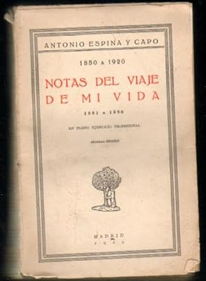 NOTAS DEL VIAJE DE MI VIDA 1881 A 1890. EN PLENO EJERCICIO PROFESIONAL