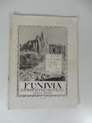 Funivia Zambana, Fai, Molveno presso Trento. Brochure