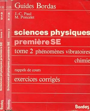 Image du vendeur pour SCIENCES PHYSIQUES 1re SE, 2 TOMES mis en vente par Le-Livre