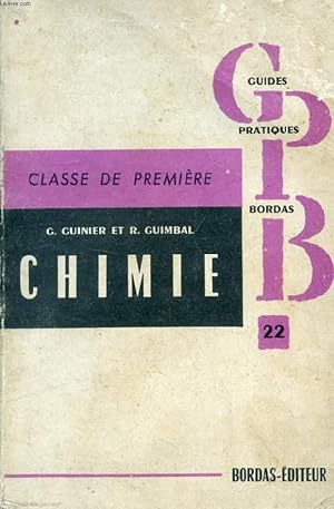 Seller image for LA CHIMIE DU BACCALAUREAT, 1re PARTIE, A', C, M, M' for sale by Le-Livre