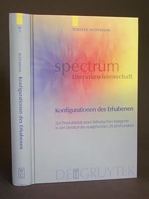 Konfigurationen des Erhabenen: Zur Produktivität einer ästhetischen Kategorie in der Literatur de...