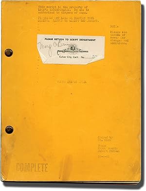 Bild des Verkufers fr Tenth Avenue Angel (Original screenplay for the 1948 film, copy belonging to Margaret O'Brien) zum Verkauf von Royal Books, Inc., ABAA