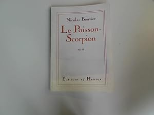 Seller image for Le poisson-scorpion. Recit. for sale by Antiquariat Bookfarm