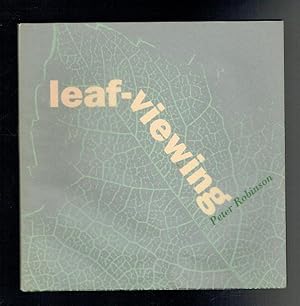 Bild des Verkufers fr Leaf-viewing zum Verkauf von Sonnets And Symphonies