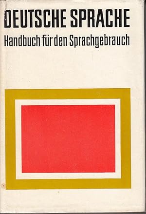 Deutsche Sprache. Handbuch für den Sprachgebrauch.