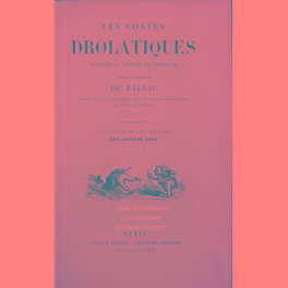 Bild des Verkufers fr Les contes drolatiques. Colligez ez abbayes de Touraine et mis en lumiere par le sieur de Balzac pour l'esbattement des pantagruelistes et non aultres. Illustree de 425 dessins par Gustave Dore zum Verkauf von Libreria Antiquaria Giulio Cesare di Daniele Corradi