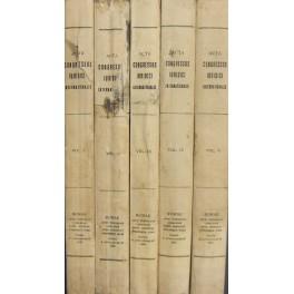 Imagen del vendedor de Acta congressus iuridici internationalis. VII Saeculo a Decretalibus Gregori IX et XIV a Codice Iustiniano promulgatis Romae 12-17 Novembris 1934 a la venta por Libreria Antiquaria Giulio Cesare di Daniele Corradi